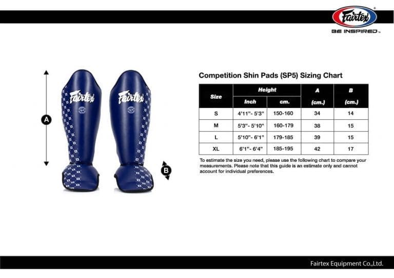 Fairtex Shin Guards Black SP5