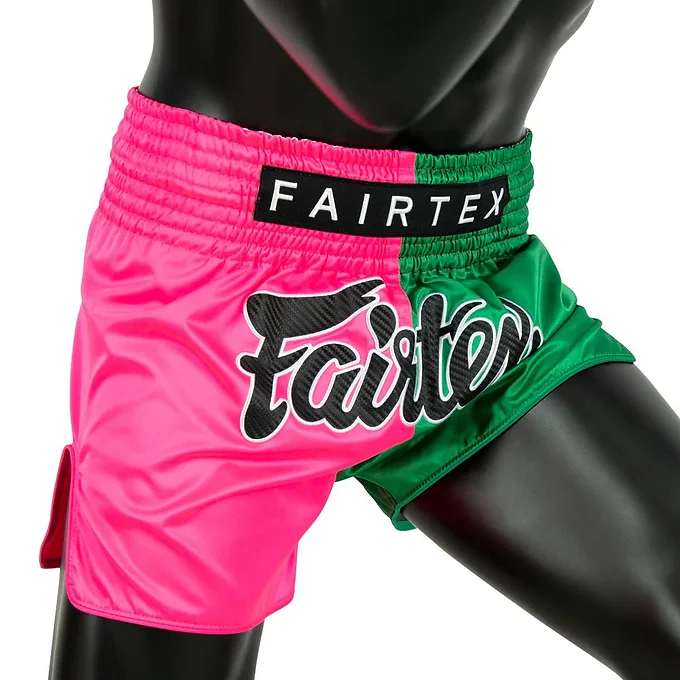 Fairtex Muay Thai Shorts Pink/Green