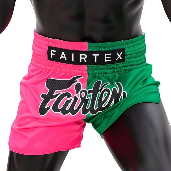 Fairtex Muay Thai Shorts Pink/Green
