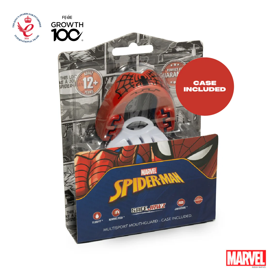 SAFEJAWZ Marvel Spider-Man Mouth Guard