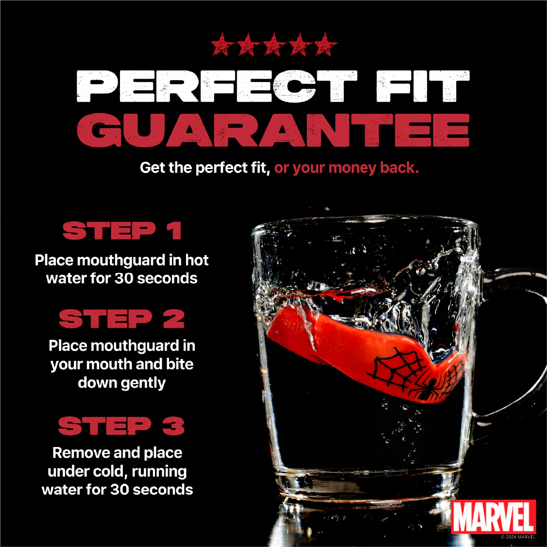 SAFEJAWZ Marvel Spider-Man Mouth Guard