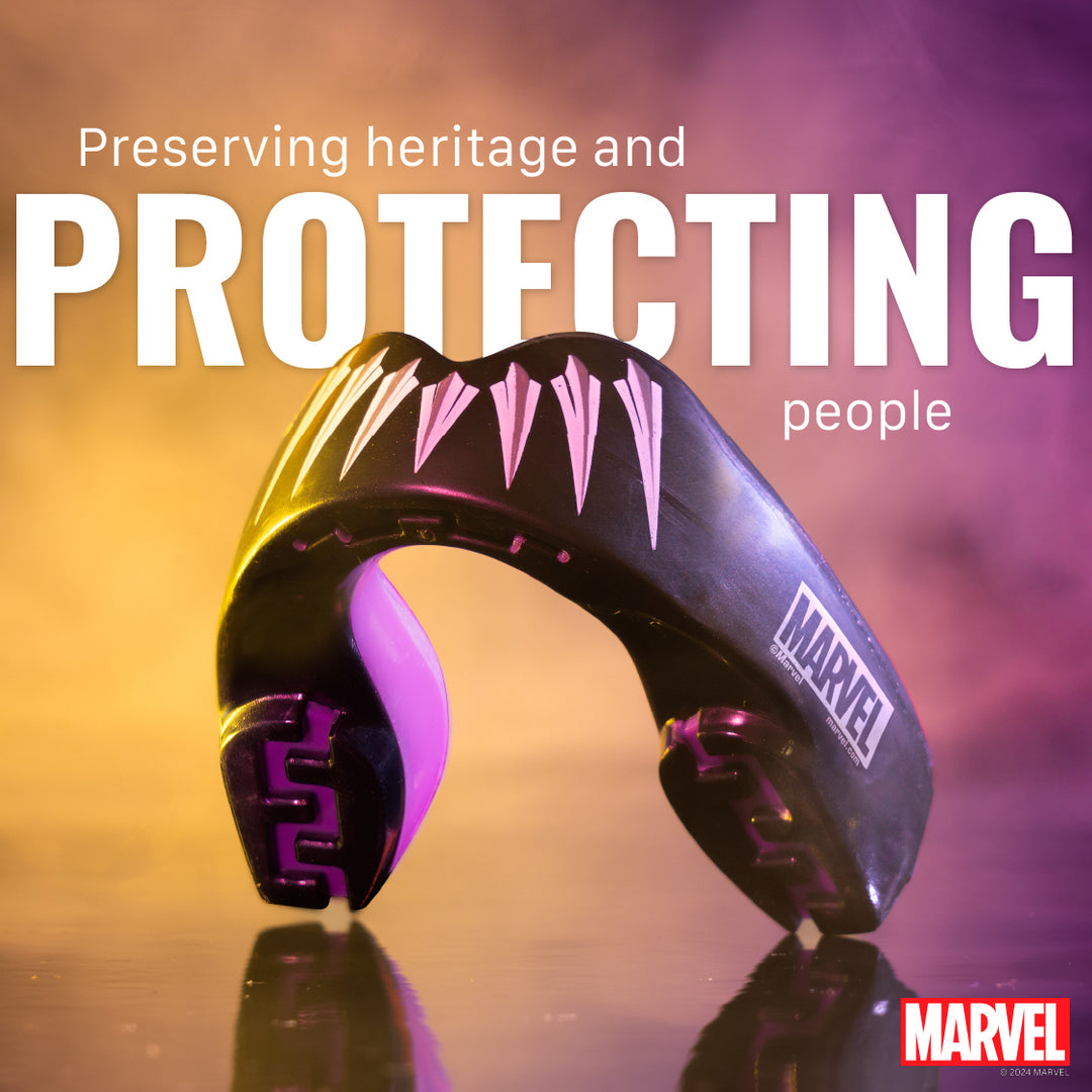 SAFEJAWZ Marvel Black Panther Mouth Guard