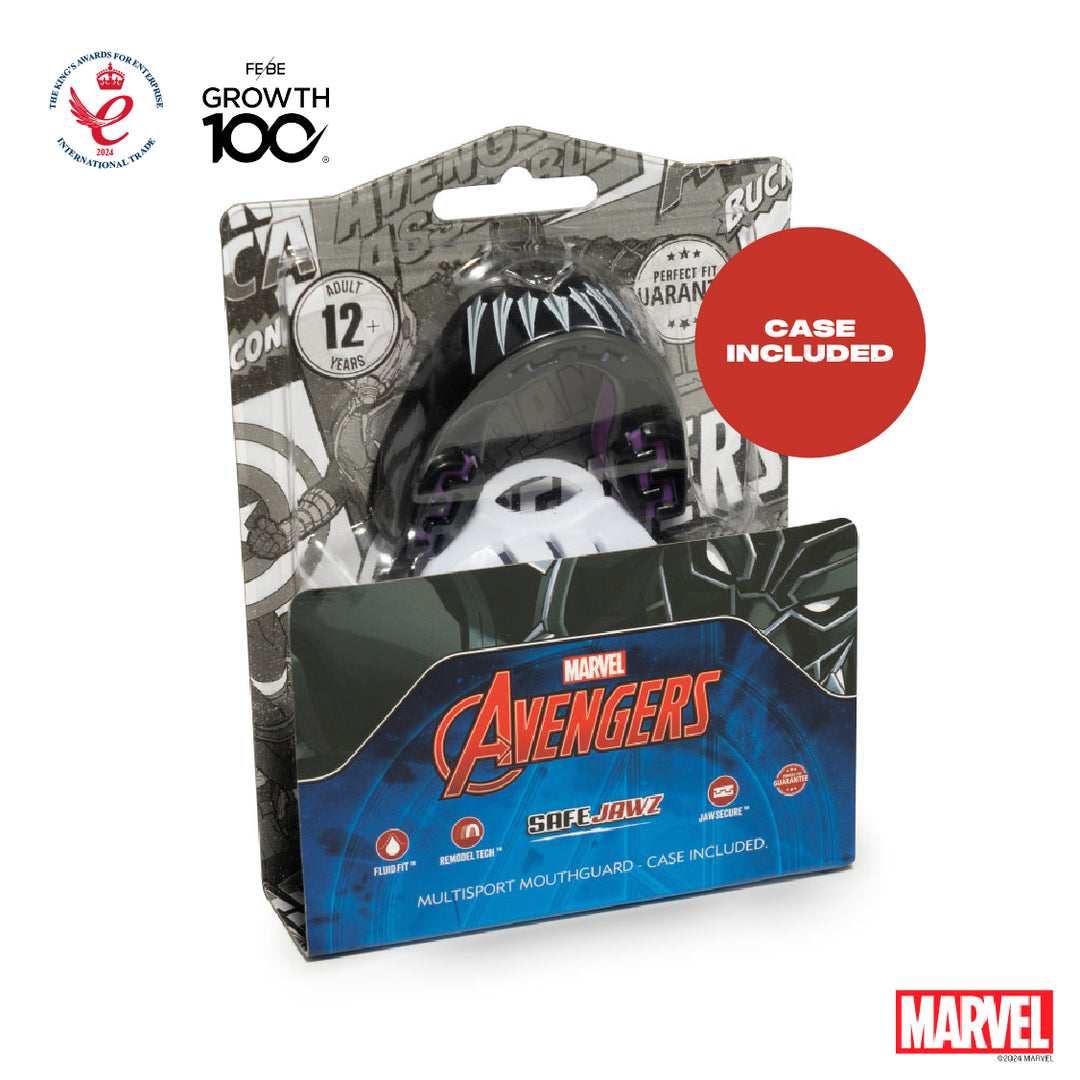 SAFEJAWZ Marvel Black Panther Mouth Guard