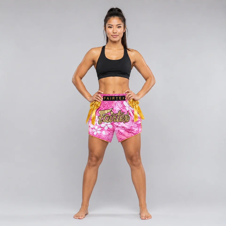 Fairtex Sakura Muay Thai Fight Shorts – BS SAKURA