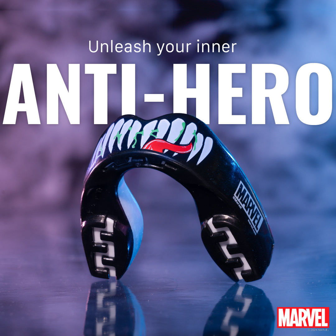 SAFEJAWZ Marvel Venom Mouth Guard – Black