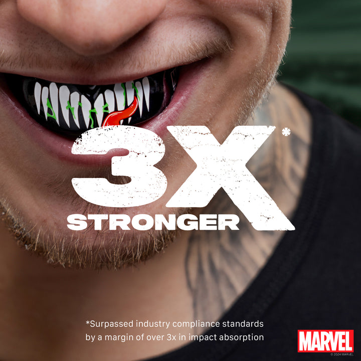 SAFEJAWZ Marvel Venom Mouth Guard – Black