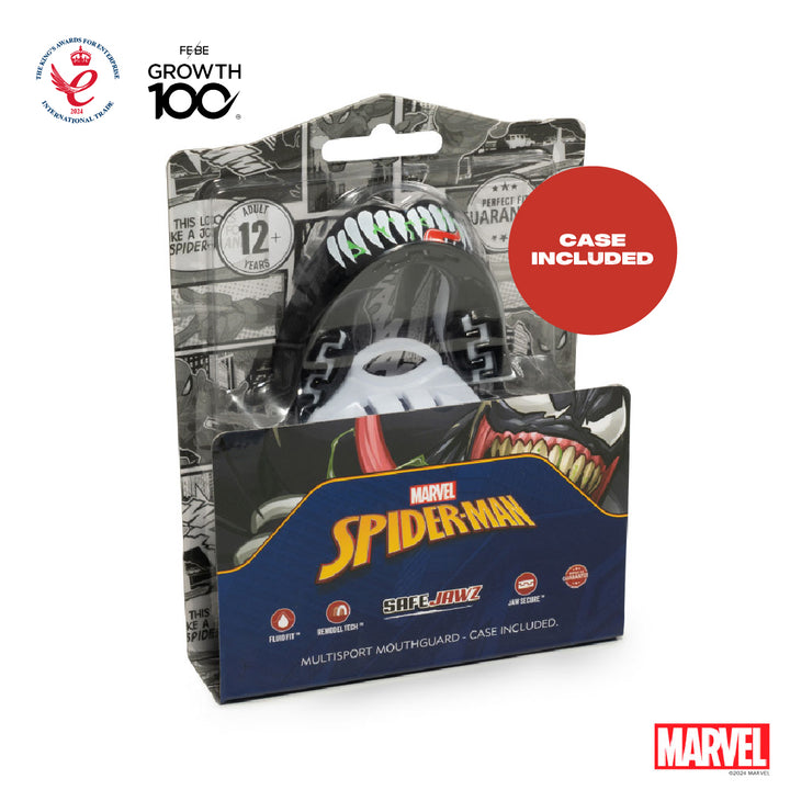 SAFEJAWZ Marvel Venom Mouth Guard – Black